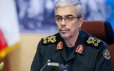رئيس الأركان الإيراني يهدد بضرب “كل