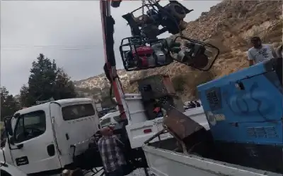ضبط اعتداءات ضخمة على مياه نبع