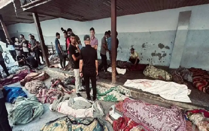 3 مجازر- 45 شهيدا خلال 24