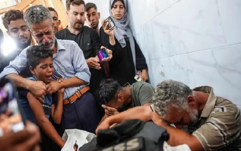 مجزرتان- الاحتلال يقصف مسجد ومدرسة راح