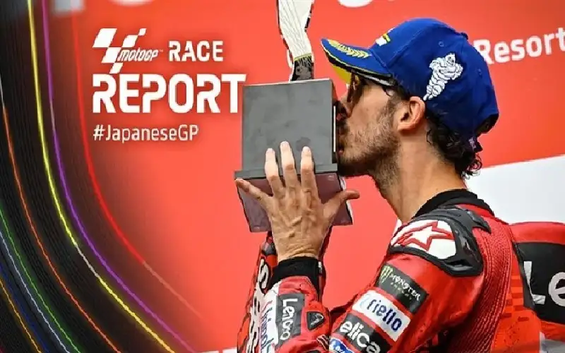 بانيايا بطلا لسباق جائزة اليابان للدارجات