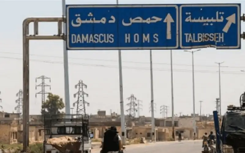 انفجارات تهز ريف حمص في سوريا