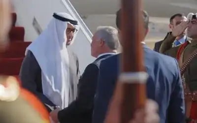 الملك: يسعدني دوما الترحيب بالشيخ محمد