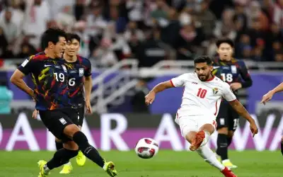 النشامى بمواجهة الشمشون الكوري بتصفيات كأس