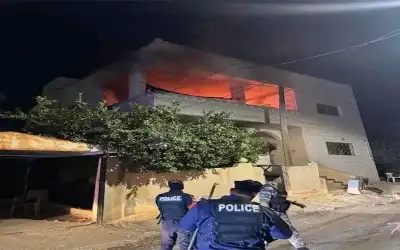 الرمثا .. أعمال شغب وحرق منزل