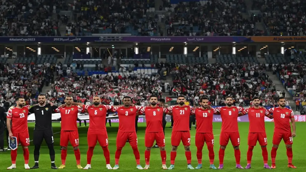 النشامى يواجهون الشمشون الكوري