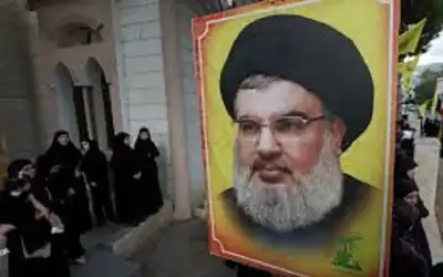 إعلام عبري: مجهول صافح نصر الله