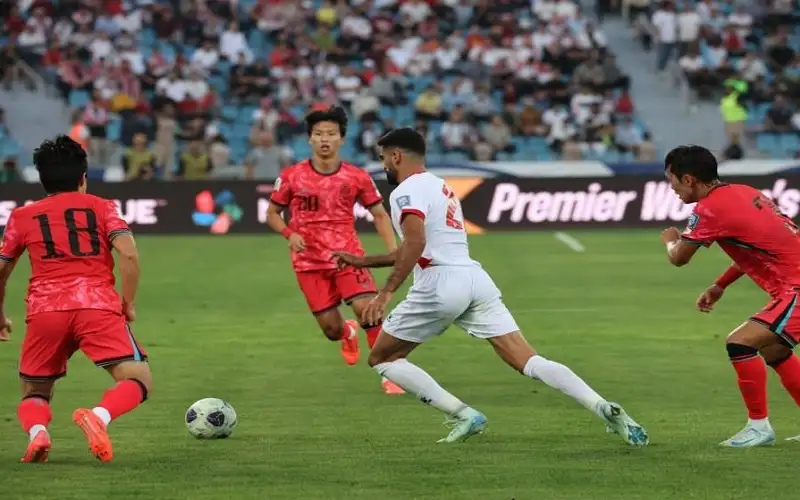 المنتخب الكوري الجنوبي ينتصر على النشامى