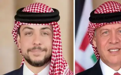 الملك وولي العهد يغادران لقبرص للمشاركة