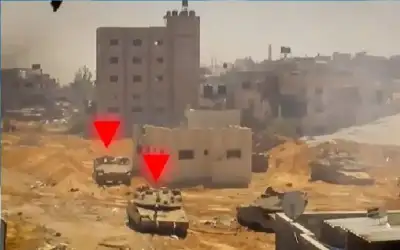 القسام: استهدفنا دبابتي ميركافا وجرافة شرق