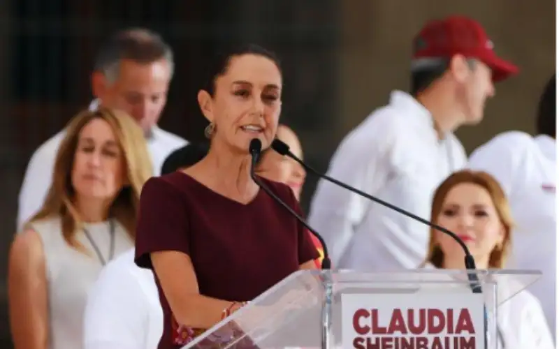 رئيسة المكسيك الجديدة تدعو للاعتراف بدولة