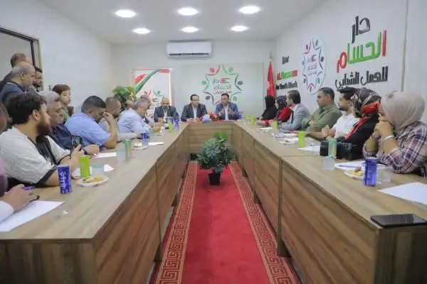 دار الحسام تستضيف النائب المصري في