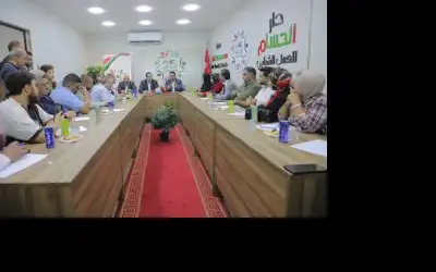 دار الحسام تستضيف النائب المصري في