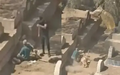 فيديو نبش مقبرة يشغل المصريين