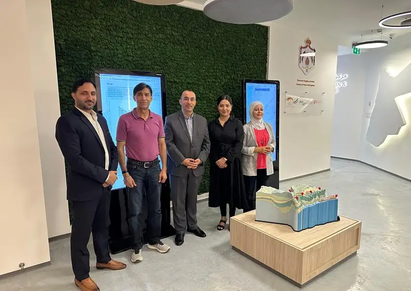 المياه تستقبل وفدا باكستانيا