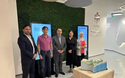 المياه تستقبل وفدا باكستانيا