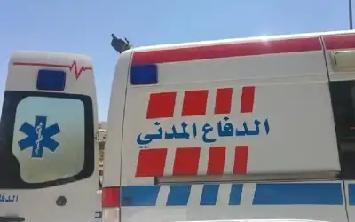 وفاة سائق بحادث تدهور واشتعال مركبته