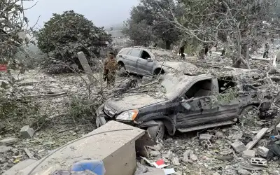 إسرائيل تقصف بلدة بشمال لبنان ومجلس