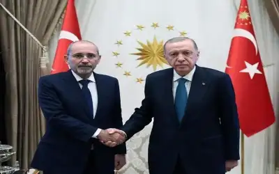الصفدي ينقل لاردوغان رسالة من الملك
