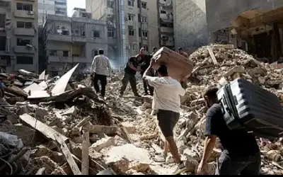 غارات على ضاحية بيروت وقصف الجليل
