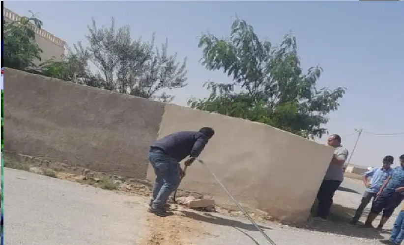 ضبط 10 اعتداءات على خطوط مياه