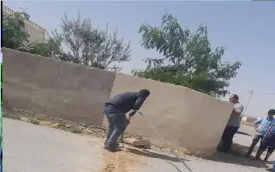 ضبط 10 اعتداءات على خطوط مياه
