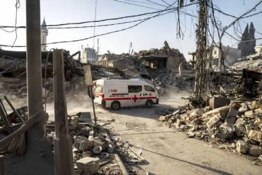 اصابات بعدوان إسرائيلي على مدينة اللاذقية