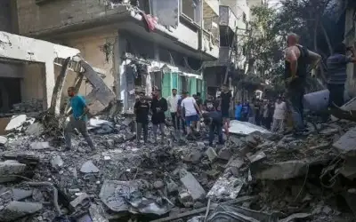 الدفاع المدني بغزة: مجزرة المعمداني هي