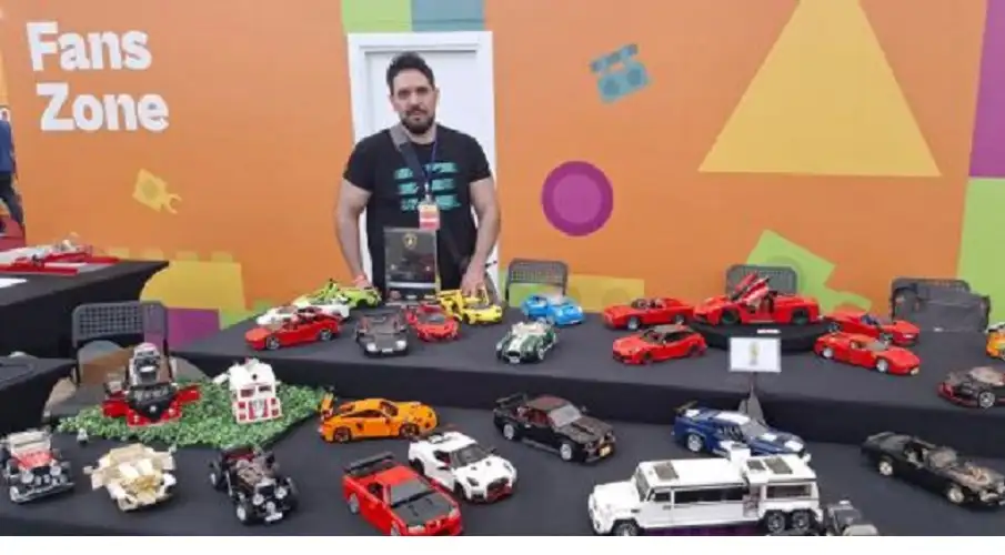 أردني يبدع في استتدام قطع الليغو