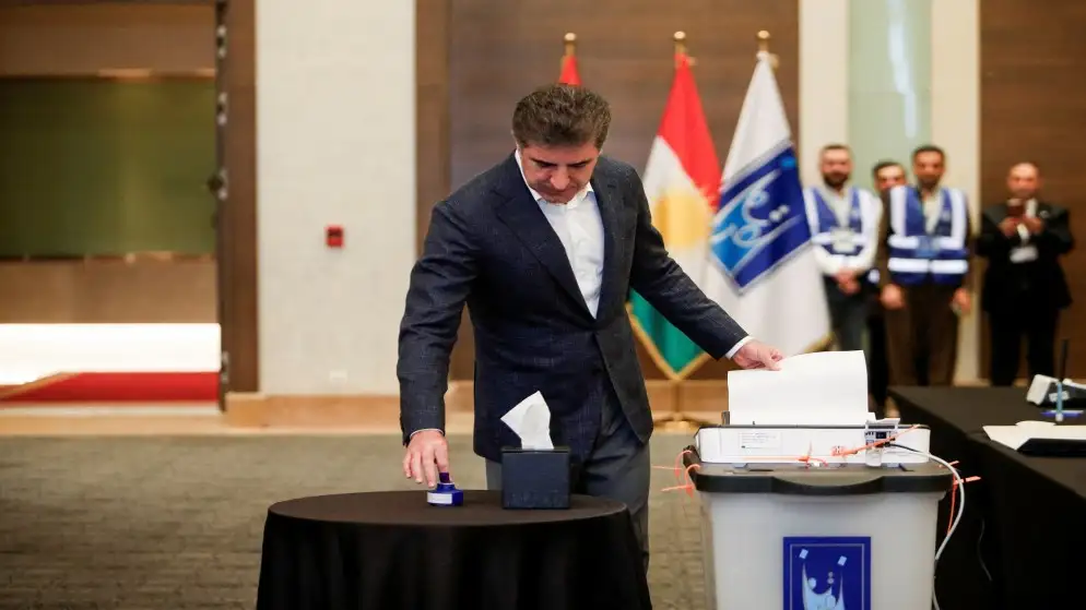 سكان كردستان العراق يدلون بأصواتهم لانتخاب