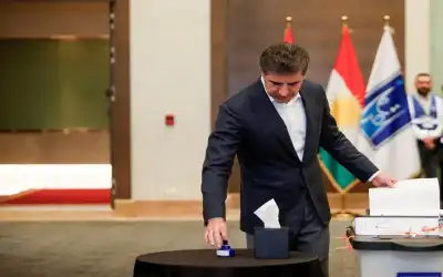 سكان كردستان العراق يدلون بأصواتهم لانتخاب