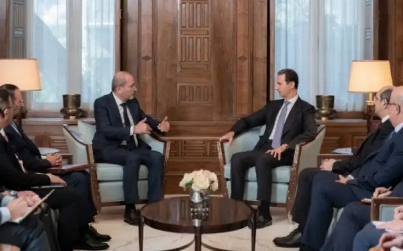 الأسد للصفدي: عودة اللاجئين إلى بلدهم