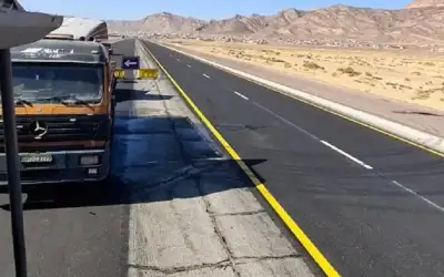 انتهاء صيانة وتعبيد منطقة مطار القويرة