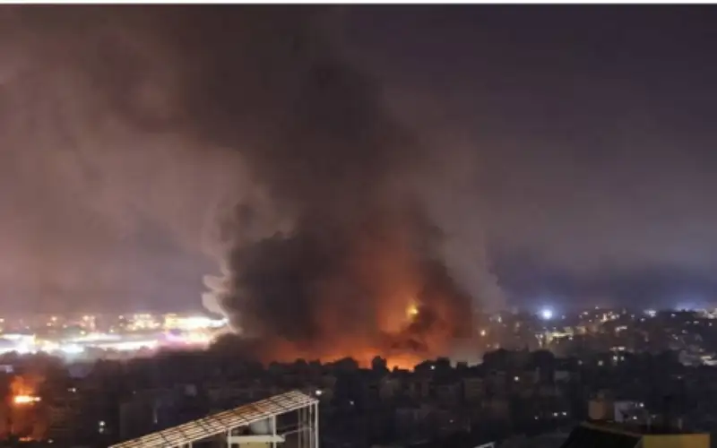 غارة إسرائيلية على مجلس عزاء في