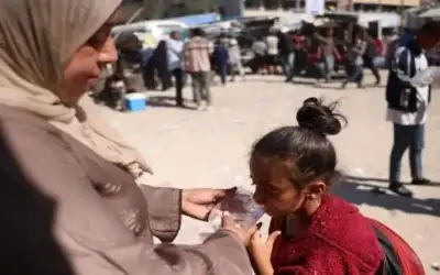 تعليق حملة التلقيح ضد شلل الأطفال
