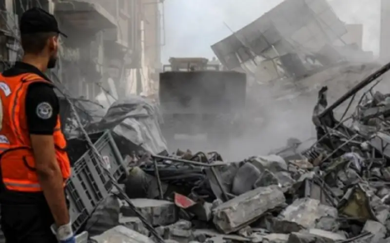 الدفاع المدني بغزة: إصابة 3 من