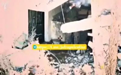 مقاوم لبناني يواجه قوة إسرائيلية ولم