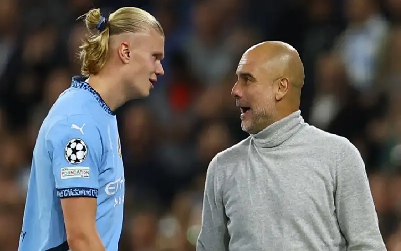 غوارديولا مذهول من قدرات هالاند المرعبة