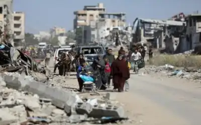 غزة .. 150 شهيدا وجريحا بقصف