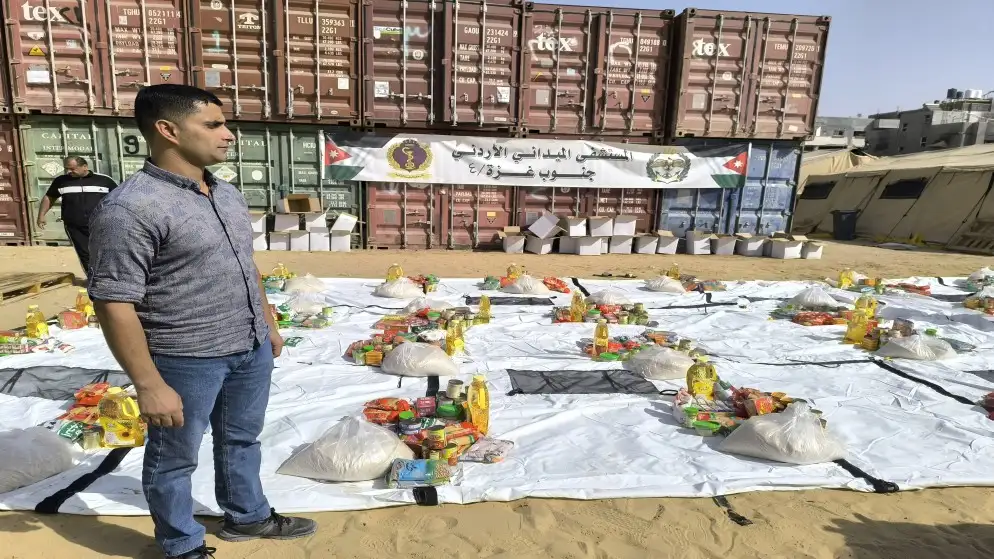 المستشفى الميداني الأردني جنوب غزة 4