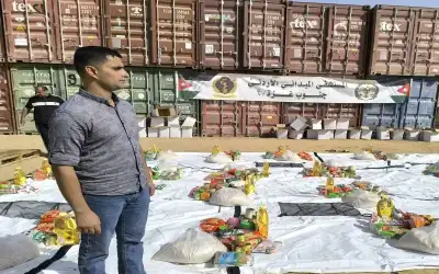 المستشفى الميداني الأردني جنوب غزة 4