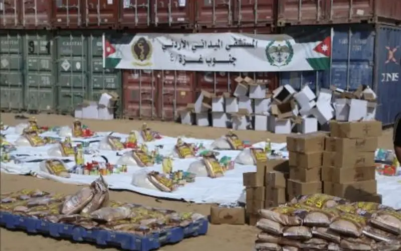 المستشفى الميداني الأردني في خان يونس