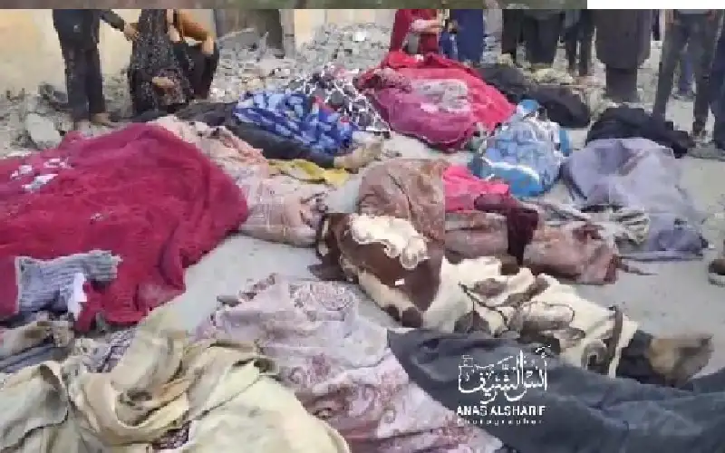 77 شهيدا في مجزرة بمشروع بيت