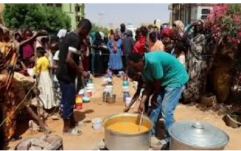 حرب السودان تسببت بنزوح أكثر من