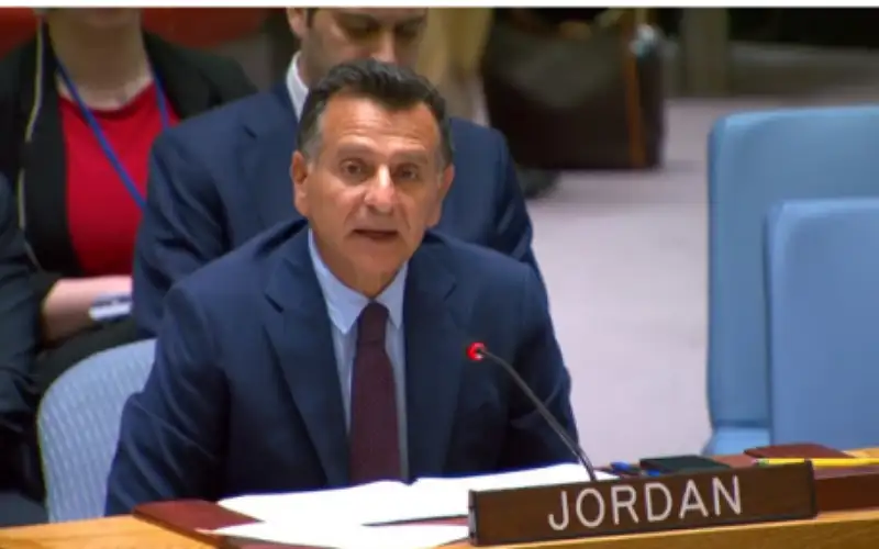 مندوب الأردن في الأمم المتحدة :