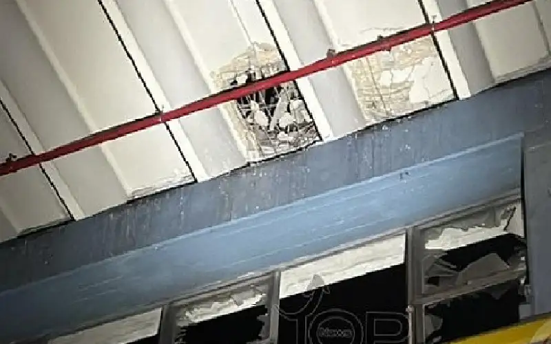 مسيرة تصيب مصنعا في نهاريا