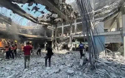 استشهاد 5 فلسطينيين وإصابة 15 بقصف