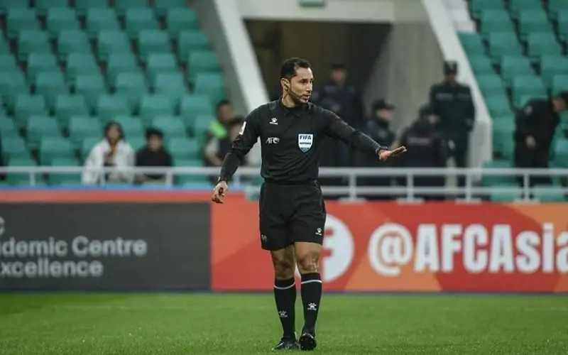 طاقم حكام عماني لمباراة الحسين إربد