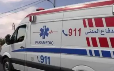 وفاة وإصابة بحادث تدهور مركبة على