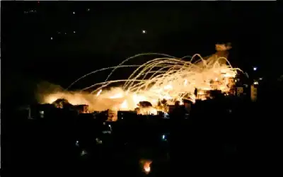 غارة اسرائيلية على مدينة بعلبك في
